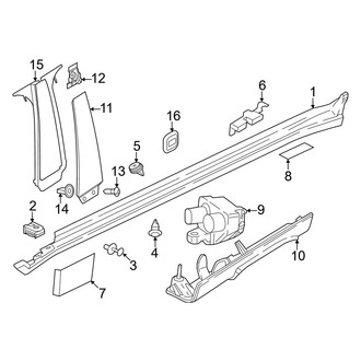 BMW OE - Pillars, Rocker & Floor - Exterior Trim