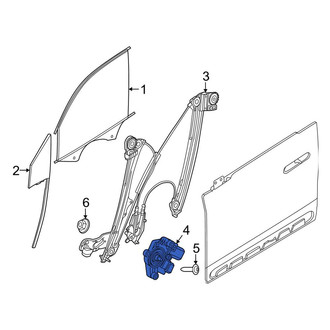 BMW OE - Front Right Window Motor
