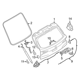 BMW OE - Lift Gate - Gate & Hardware