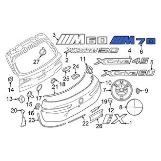 BMW OE - Rear Hatch Emblem
