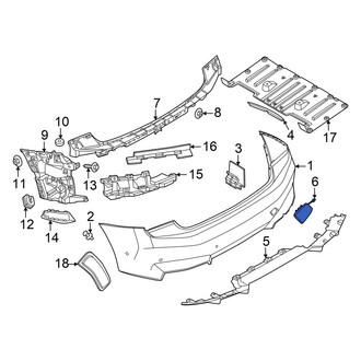 BMW OE - Rear Tow Eye Cap