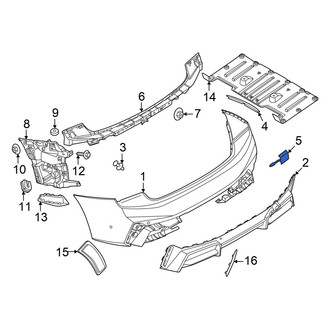 BMW OE - Rear Tow Eye Cap