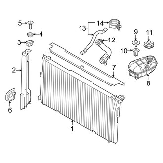BMW OE - Cooling - Radiator & Components (Main)
