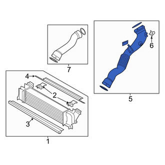 BMW OE - Intercooler Pipe