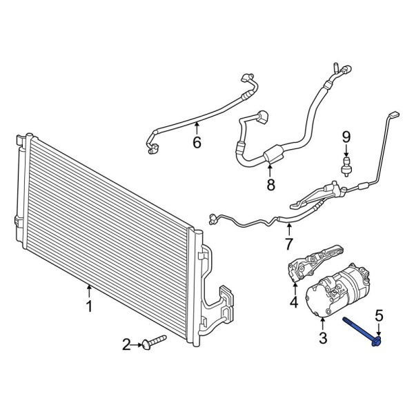 A/C Compressor Bolt