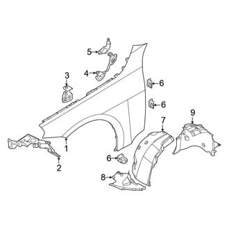 BMW OE - Fender & Components (Base)