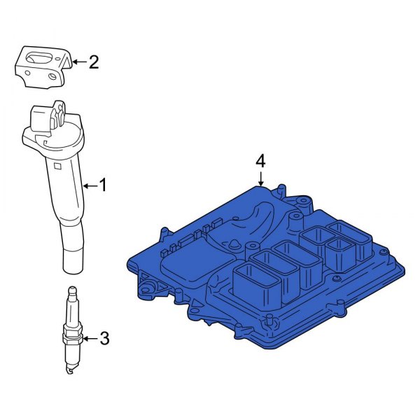 BMW OE 12148693361 Engine Control Module (ECM)
