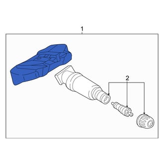 BMW OE - Tire Pressure Monitoring System (TPMS) Sensor