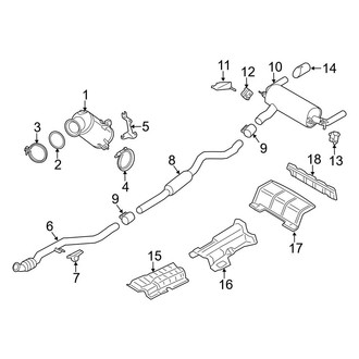 BMW OE - Exhaust System (Base)