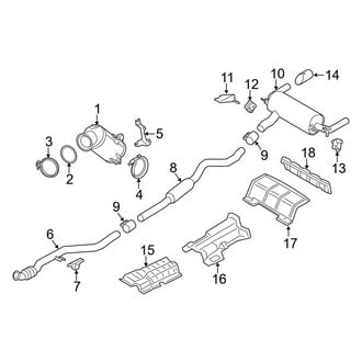 BMW OE - Exhaust System (Base)