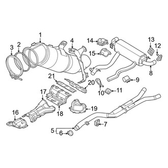 BMW OE - Exhaust System