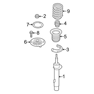BMW OE - Front Suspension - Struts & Components