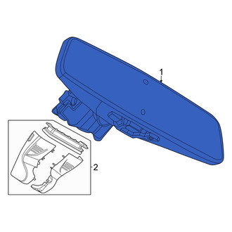 BMW OE - Front Interior Rear View Mirror