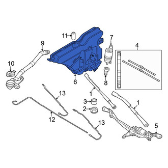 BMW OE - Washer Fluid Reservoir