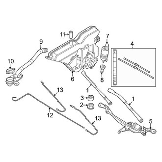 BMW OE - Windshield - Wiper & Washer Components