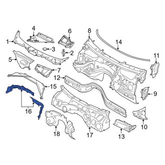 BMW 4-Series Cowl Panels & Parts | Vent Grills — CARiD.com