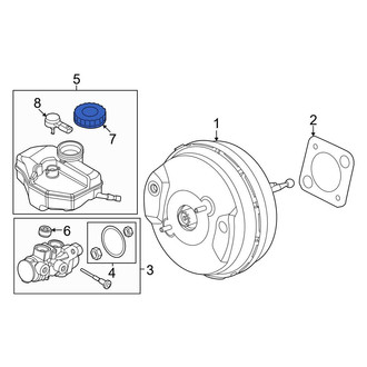 BMW OE - Brake Master Cylinder Reservoir Cap