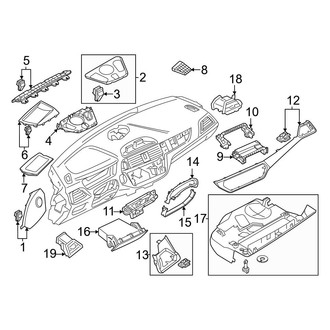 BMW OE - Instrument Panel Components