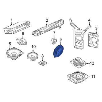BMW OE - Center Lower Speaker