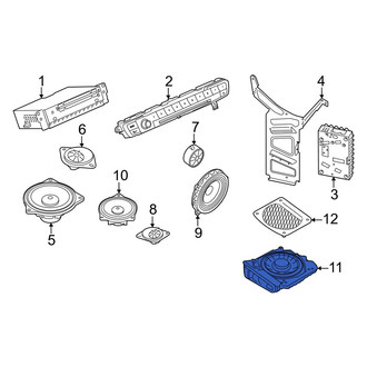 BMW OE - Rear Right Speaker