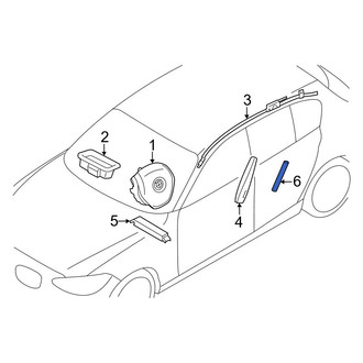 BMW OE - Rear Left Seat Air Bag