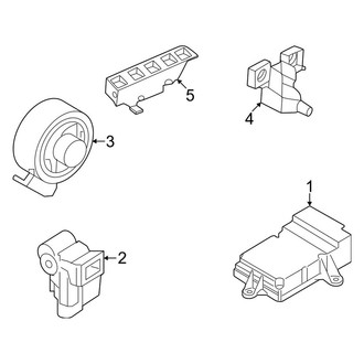 BMW OE - Restraint Systems - Air Bag Components (Modules & Sensors)