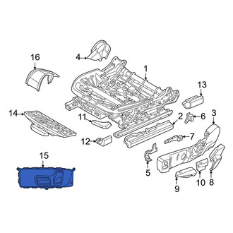 BMW OE - Front Left Power Seat Switch