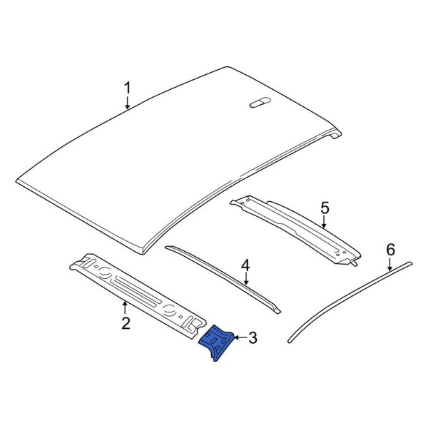 Roof Header Panel Bracket