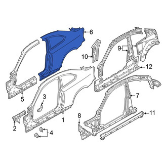 BMW OE - Rear Left Inner Quarter Panel