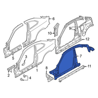 BMW OE - Left Uniside Reinforcement