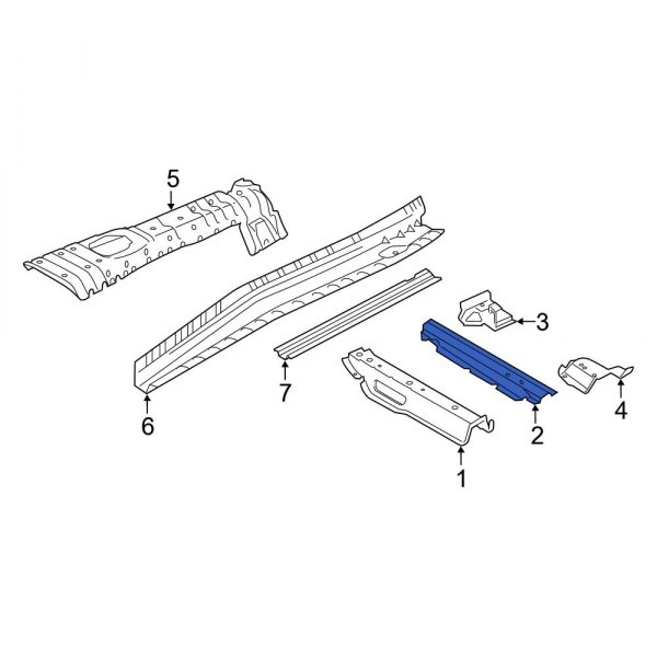 Seat Track Reinforcement