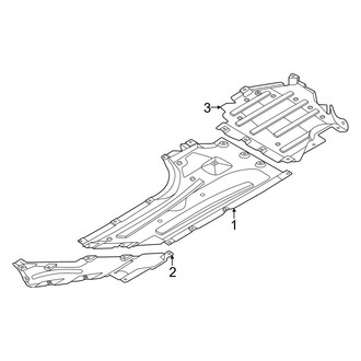 BMW OE - Pillars, Rocker & Floor - Under Cover & Splash Shields (Base)