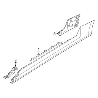 BMW OE - Pillars, Rocker & Floor - Exterior Trim (Base)