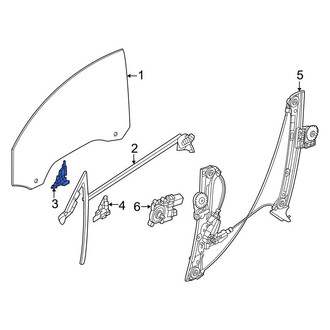BMW OE - Front Left Door Mirror Trim Ring