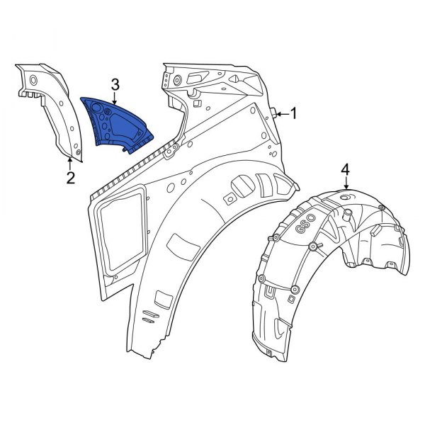 Quarter Panel Reinforcement