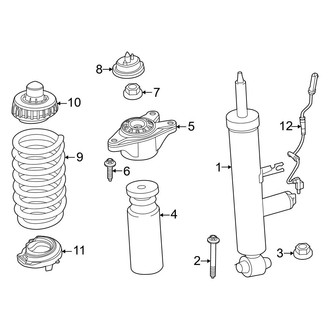 BMW OE - Rear Suspension - Shocks & Components (With Adaptive M Suspension)
