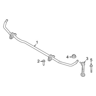 BMW OE - Rear Suspension - Stabilizer Bar & Components