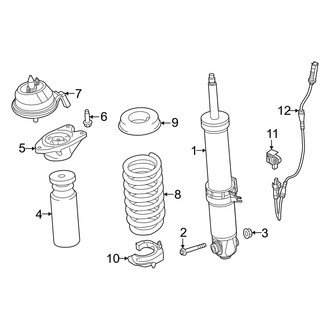 BMW OE - Rear Suspension - Shocks & Components (Base)