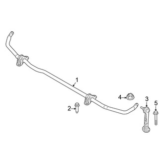 BMW OE - Rear Suspension - Stabilizer Bar & Components (Base)