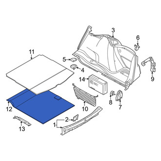 BMW OE - Rear Lower Floor Cover Panel