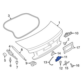 BMW OE - Rear Deck Lid Latch