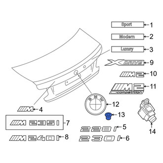 BMW OE - Deck Lid Grommet