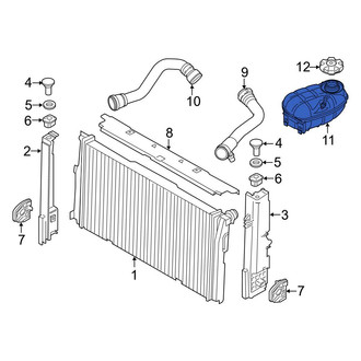 BMW OE - Engine Coolant Reservoir