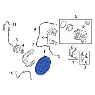 BMW OE - Front Disc Brake Rotor