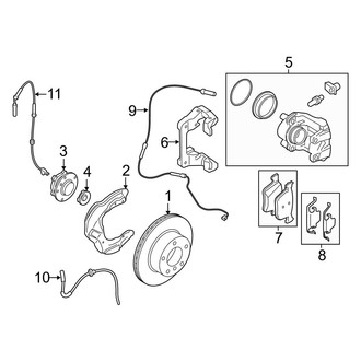 BMW OE - Front Suspension - Brake Components (With M Sport Brakes)