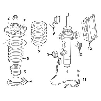 BMW OE - Front Suspension - Struts & Components