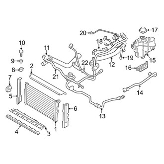 BMW OE - Cooling - Radiator & Components (Main)