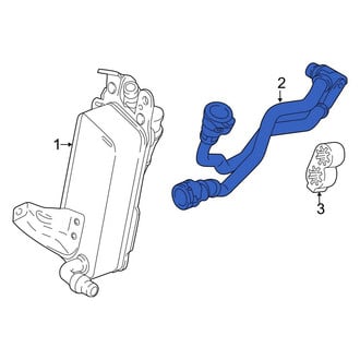 BMW OE - Automatic Transmission Oil Cooler Hose Assembly