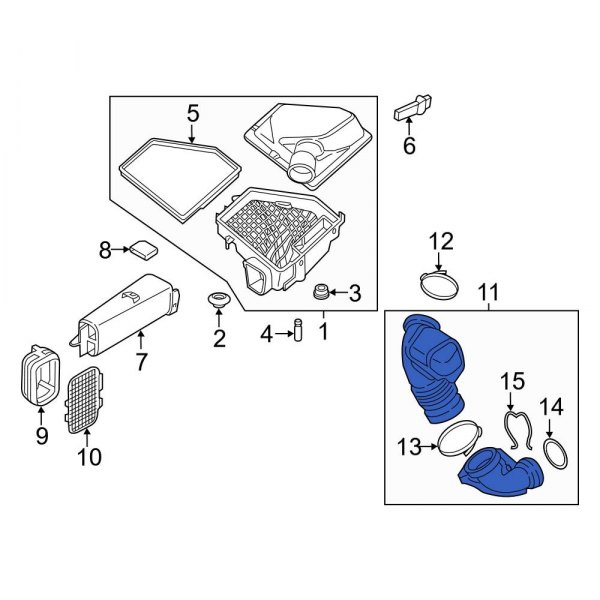 Engine Air Intake Resonator