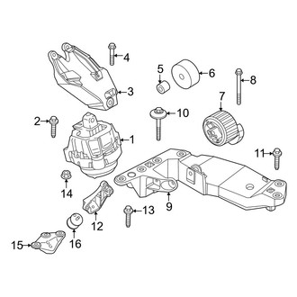 BMW OE - Engine & Transmission Mounting (3.0L)